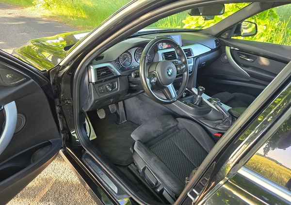 BMW Seria 3 cena 74900 przebieg: 141000, rok produkcji 2015 z Leszno małe 211